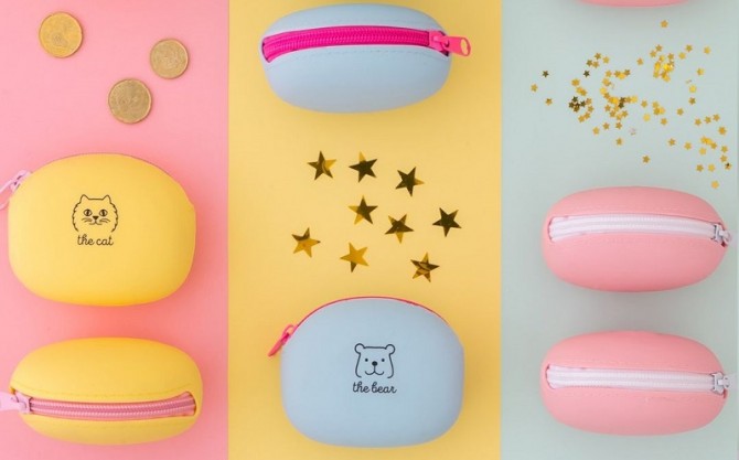 Silikonowy portfelik Miquelrius - Bear